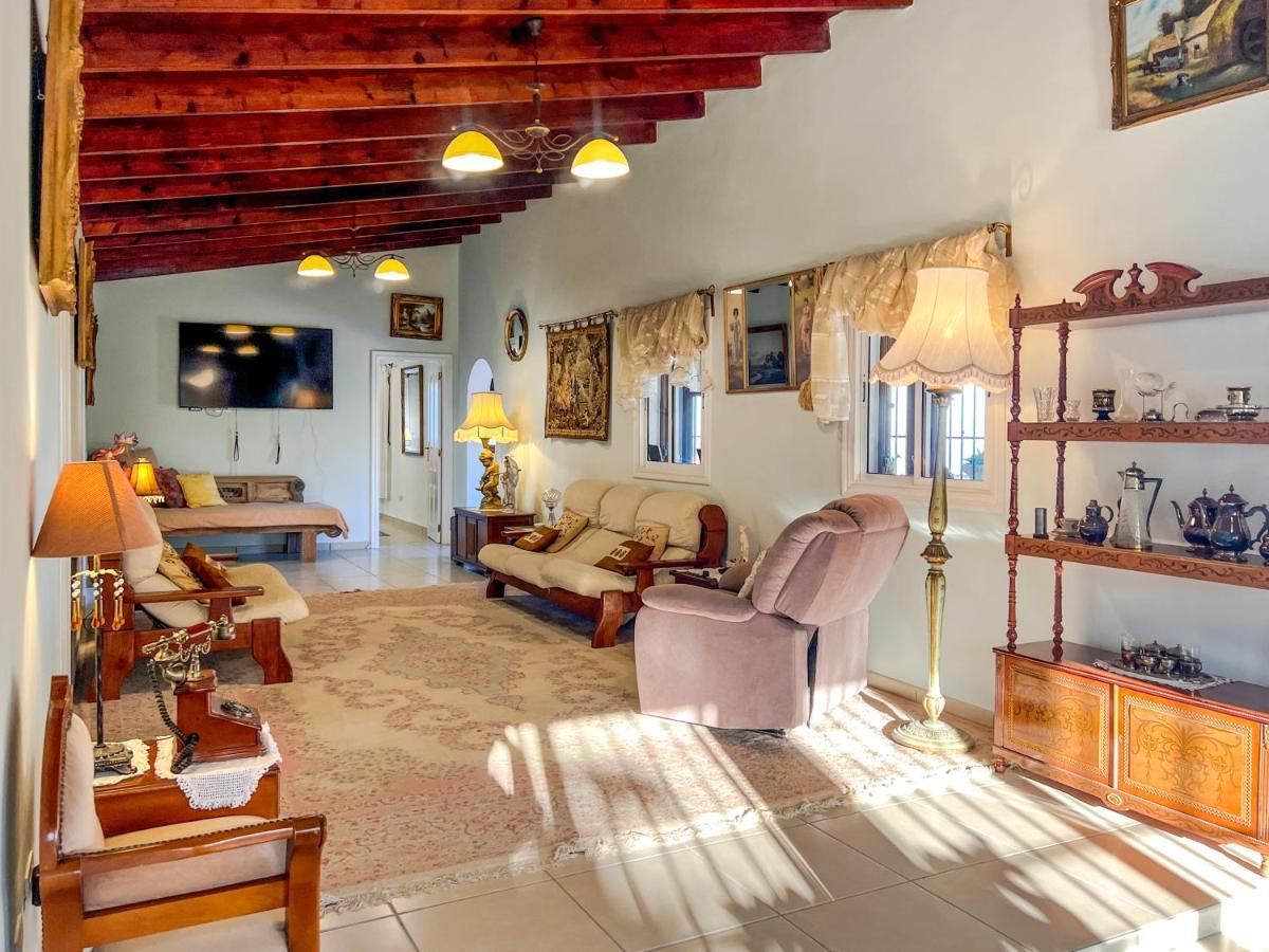 Arico ViejoExquisite Rural House With Garden, Pool And Sea Views别墅 外观 照片