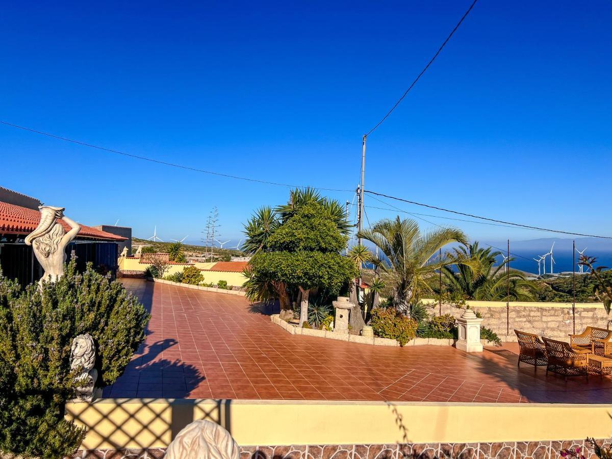 Arico ViejoExquisite Rural House With Garden, Pool And Sea Views别墅 外观 照片