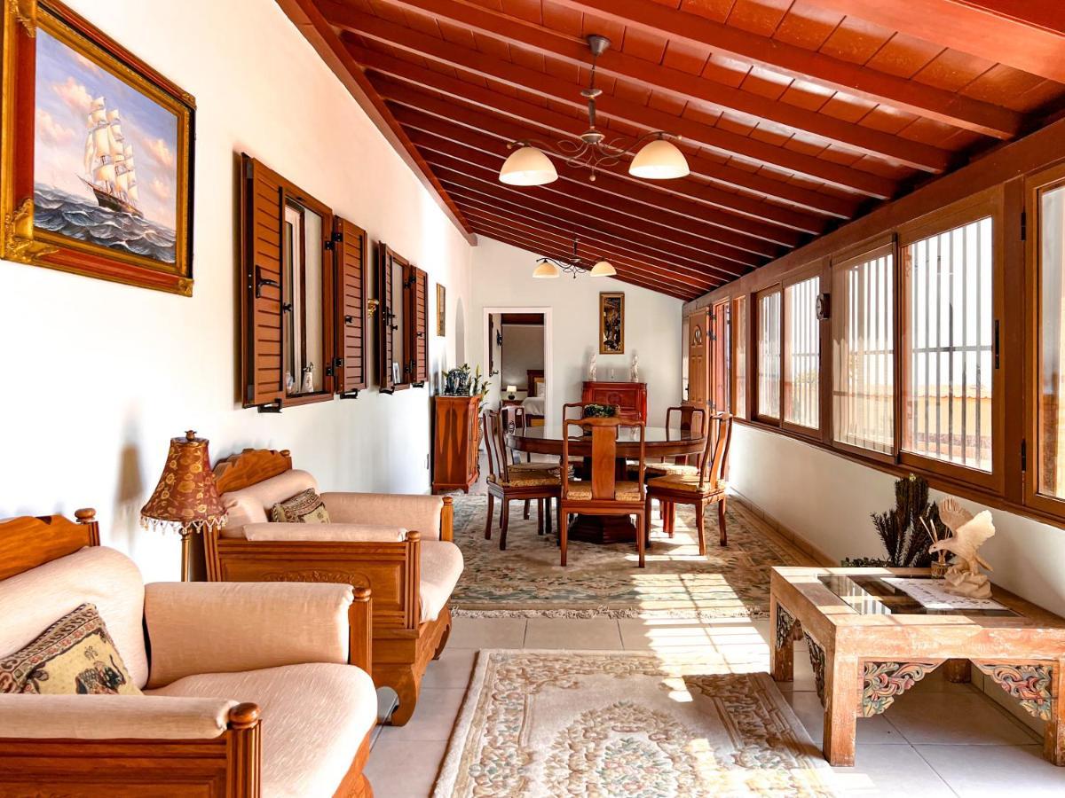 Arico ViejoExquisite Rural House With Garden, Pool And Sea Views别墅 外观 照片