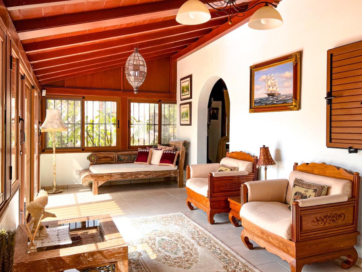 Arico ViejoExquisite Rural House With Garden, Pool And Sea Views别墅 外观 照片