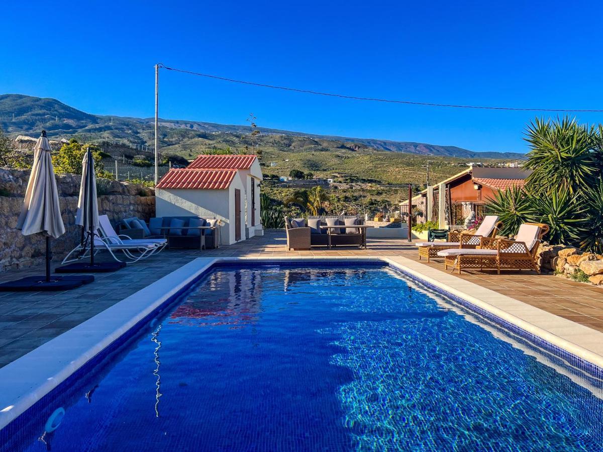 Arico ViejoExquisite Rural House With Garden, Pool And Sea Views别墅 外观 照片