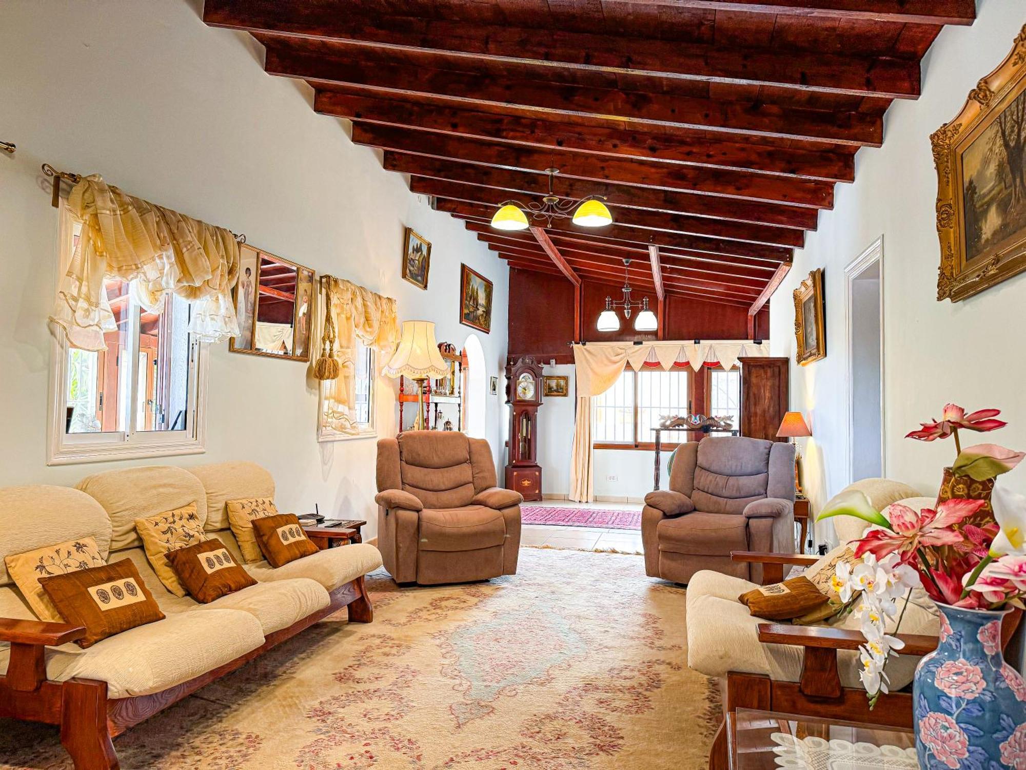 Arico ViejoExquisite Rural House With Garden, Pool And Sea Views别墅 外观 照片